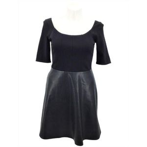 Anthropologie Bailey 44 Faux Leather Dress Size XL